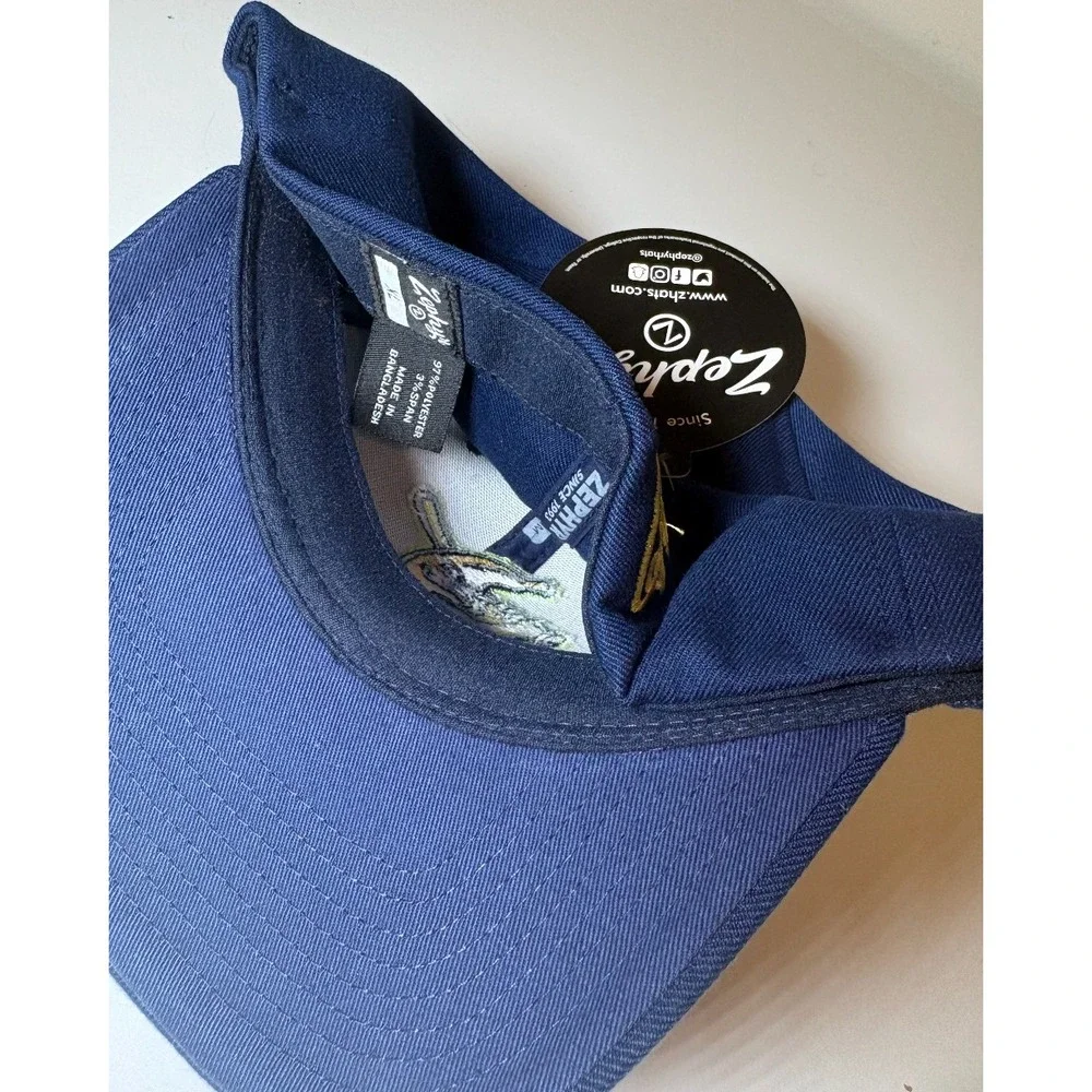 Savannah Bananas Zephyr Flex Fit Hat | Blue Fade | NWT | XL